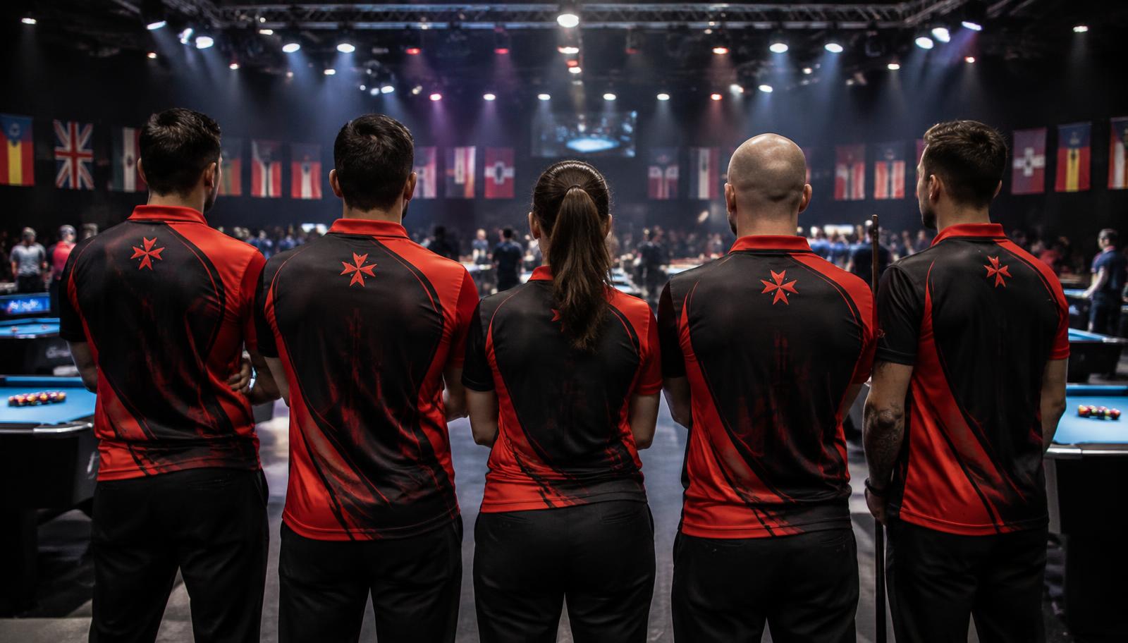 Malta Blackball national team competing internationally